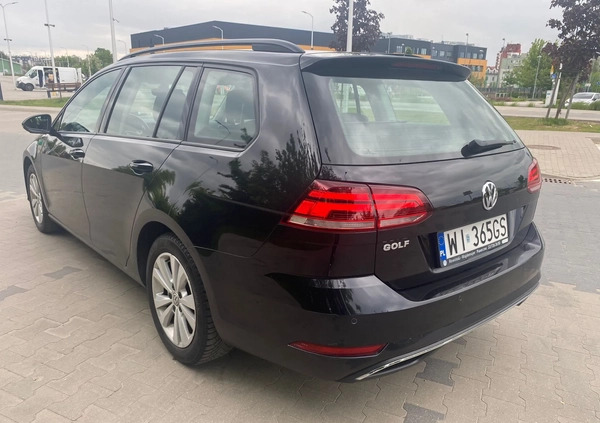 Volkswagen Golf cena 39850 przebieg: 297500, rok produkcji 2018 z Warszawa małe 781